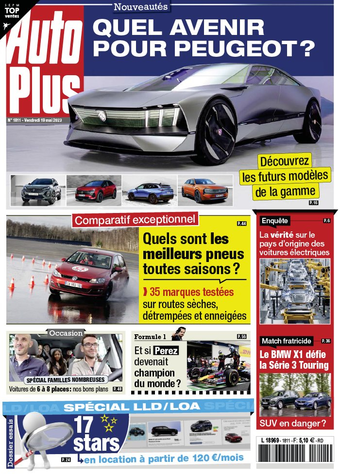 Auto Plus N°1811 | Kiosque Mag