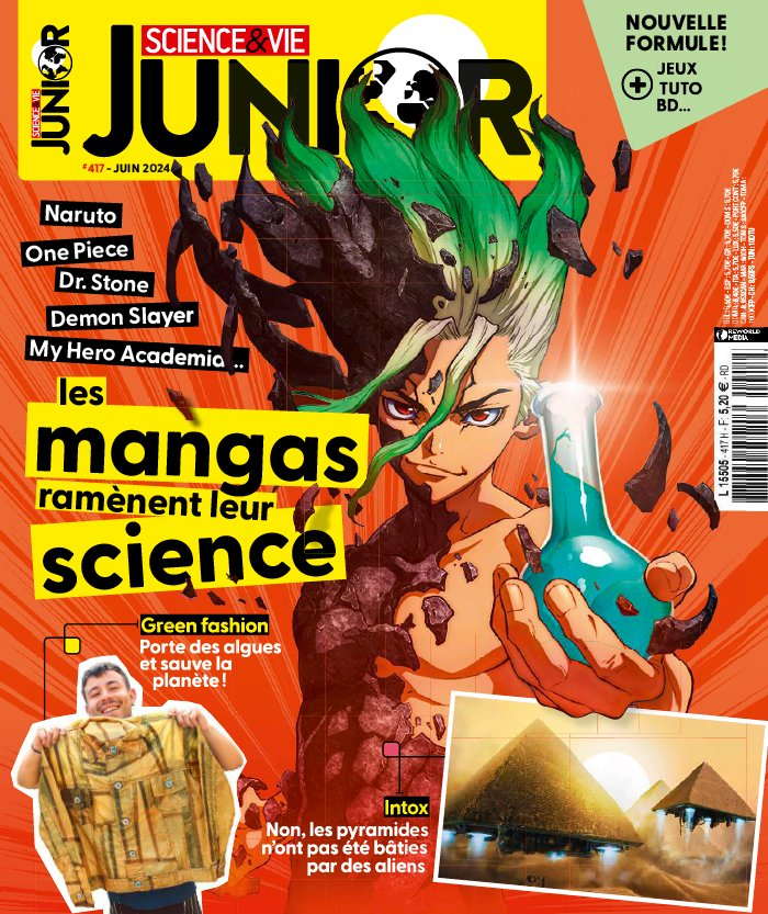 Science et Vie Junior numéro 417